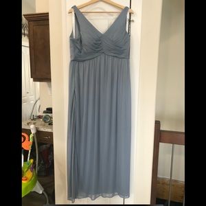 Azazie Blue Bridesmaid dress